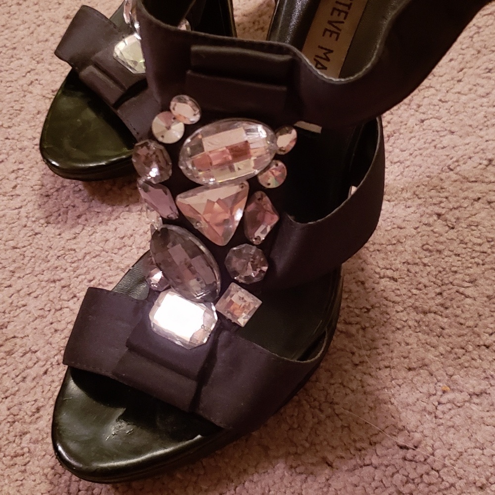 Steve Madden Cute Heels, BLING!